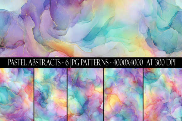 Download Pastel Abstract Seamless Patterns - Seamless pattern Collection