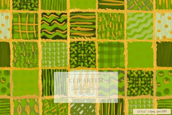 Download Green Gold Abstract Texture Patterns - Abstract Collection