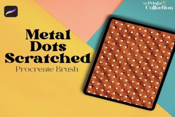 Download Metal Dot Scratched Procreate Brush - Premium Resources