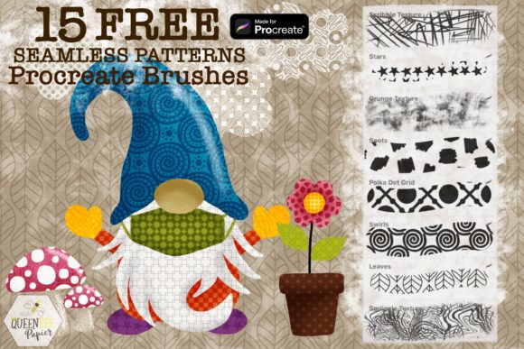 Download Free Procreate Brushes Seamless Patterns - Seamless pattern Collection