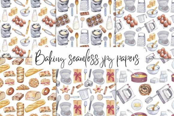 Download Baking Seamless Patterns Food Jpg Papers - Seamless pattern Collection