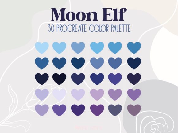 Download Moon Elf Procreate Color Palette - Premium Resources