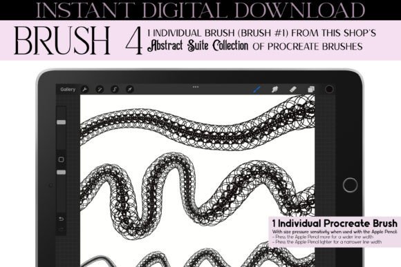 Download Procreate Brush 4 - Abstract Suite - Abstract Collection