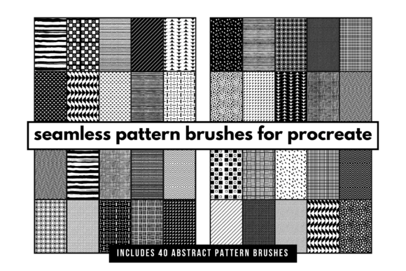 Download Seamless Pattern Brushes for Procreate - Seamless pattern Collection
